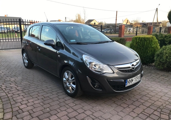 Opel Corsa cena 21900 przebieg: 146902, rok produkcji 2012 z Pułtusk małe 92